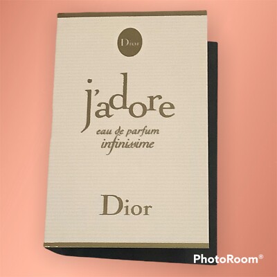 DIOR J'ADORE INFINISSIME EDP VIAL SPRAY 0.03 Oz / 1 ml SAMPLE SIZE ~New!