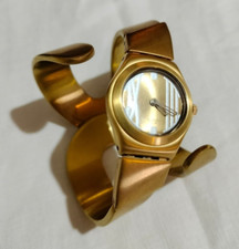Orologio Swatch Irony Jewels 25 mm Swiss Made anni 90 dorato raro