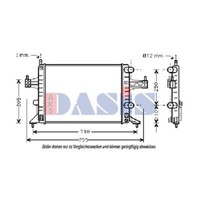 KüHler WasserküHler Passend FüR Opel Corsa C Tigra Twintop F08 F68 1.2 1.0 1.4