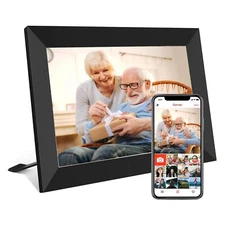 FRAMEO WiFi Digital Photo Picture Frame 10.1 Inch 1280x800 IPS LCD ... Fast Ship