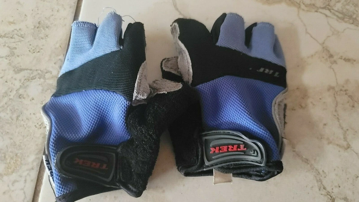 Bike Trek Fingerless Gloves Padded Cycling Driving M medium ladies