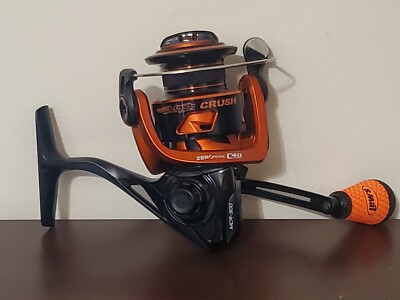 Lew's Mach Crush Speed Spin 11 Bearing Reel MCR-300 6.2:1 Black Orange
