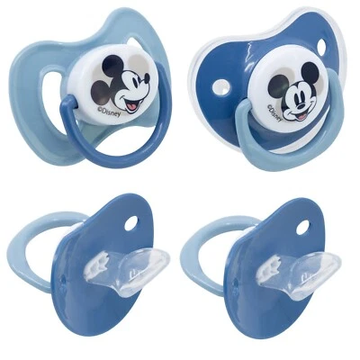 Disney Baby Mickey Maus 2er Pack Schnuller BPA Frei ab 0 Monate oder ab 6 Monate