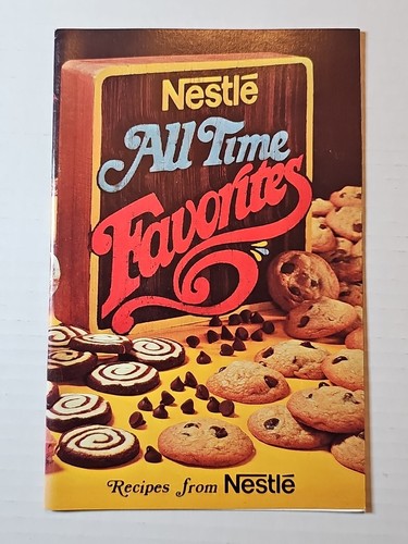 Vintage 1970er Nestle All Time Favorite Recipes Booklet Famous Toll House Cookies - Bild 1 von 4
