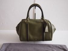 New Authentic Mulberry Pembridge Clipper Handbag (pickle Green)