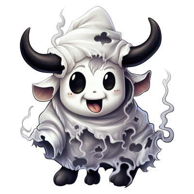 Car Stickers Sticker Funny Halloween Boo Cow Stickers