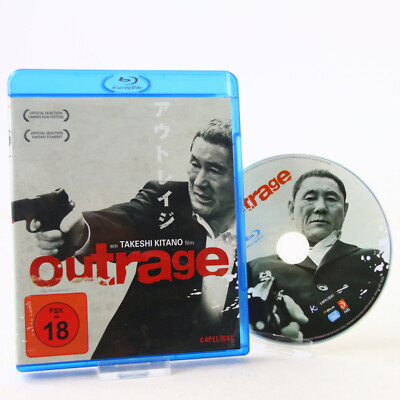 Bluray Film Outrage Takeshi Kitano USK 18 Gut