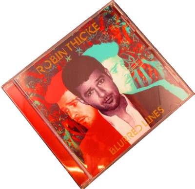 Robin Thicke, Blurred Lines, CD, 2013, Interscope Records