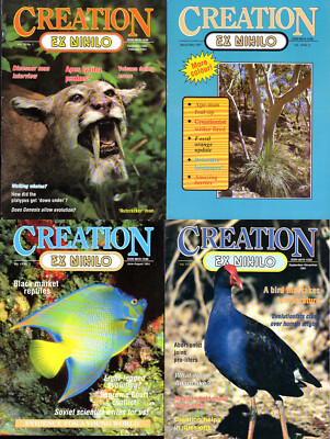 4 Creation Ex Nihilo Vol 13 1990-1991 Answers in Genesis - creationism Ken Ham