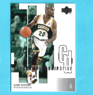 2002-03 Upper Deck Championship Drive Basketball Card #86 Gary