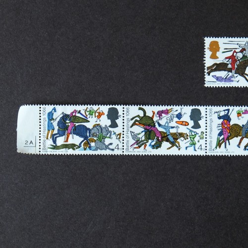 BATTLE OF HASTINGS Postage Stamps 1966 Great Britain UK 1960s - B102 - Picture 2 of 5