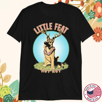 Little Feat Hoy Dog Deer T-Shirt Christmas Xmas S-5XL EM078