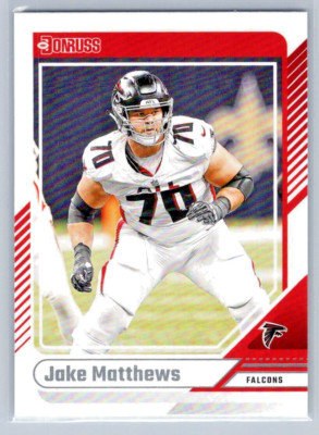 2024 Donruss Football - Jake Matthews - Atlanta Falcons - Base - #218