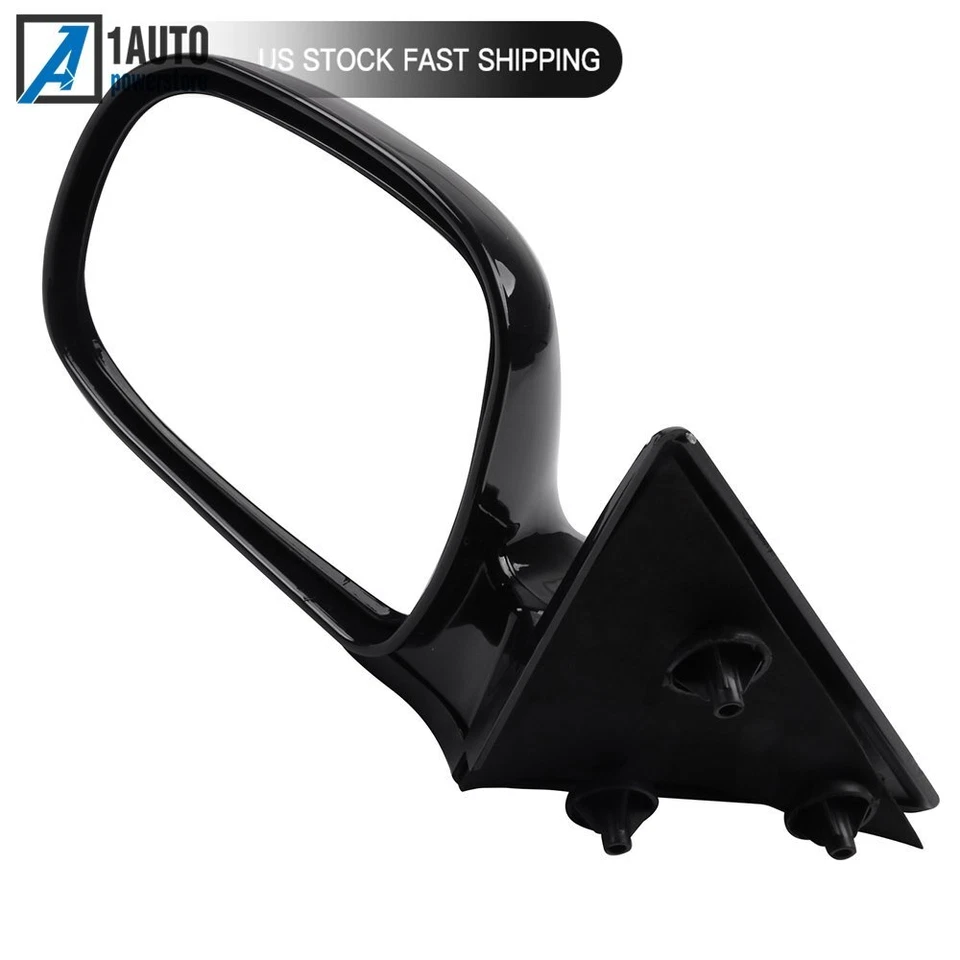 Pair Towing Manual Fold Mirrors Black For 1994-1998 GMC Chevrolet Isuzu Hombre - Изображение 3 из 4