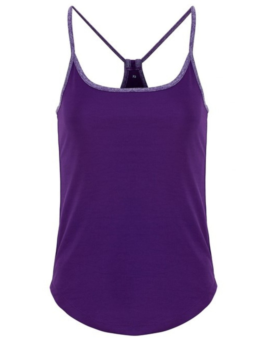 TriDri Women's Racerback Vest Top – Moisture Wicking Quick Dry Gym & Running Tank - View #2