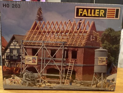 FALLER D-78148 Zweifamilienhaus Im Bau H0 New Sealed (2 Family House)