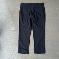Lululemon Men  s ABC Commission Pants Size 36x29 Classic Fit Black