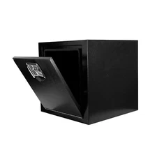 18 x 18 x 18 inch Iron Underbody Truck Tool Box Truck Storage Tool Box w/Lock