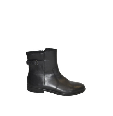 New! ECCO  Touch 15 Buckle Hydromax Boot Black Full Grain Leather 10-10.5 DD324A