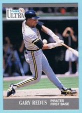 1991 FLEER ULTRA BASEBALL #285 GARY REDUS - PITTSBURGH PIRATES