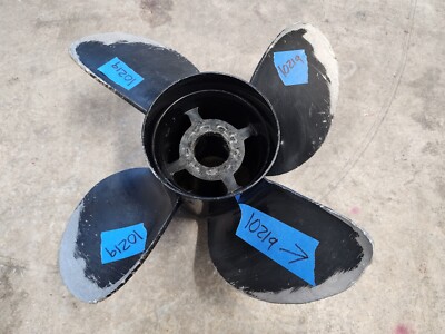 ALUMINUM 4 BLADE 14'' X 19P TURNING POINT HUSTLER PROPELLER, 21501930, P10219