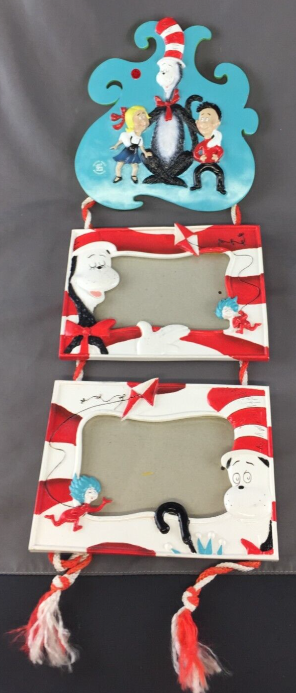 Dr Seuss Cat in the Hat 23-Inch Hanging Photo Holder from Universal Studios