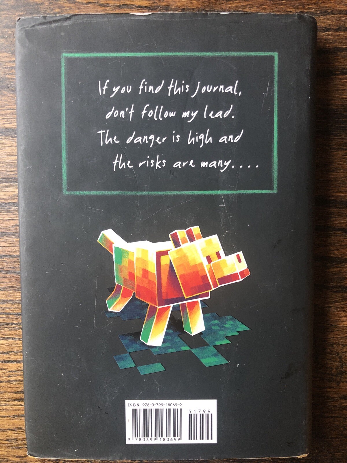 Minecraft The Lost Journals Official Minecraft Novel HC book w/ DJ Mur ...