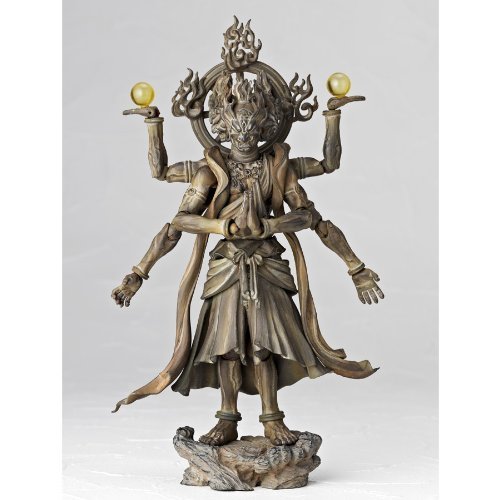 TAKEYA REVOLTECH・可動フィギュア…広目天。 SERIES No.002EX 広目天 木調版 « リボルテックタケヤ