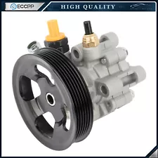 Power Steering Pump w/ Pulley For Toyota Matrix Corolla 2003-2008 1.8L GAS DOHC