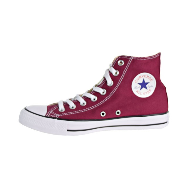 wine red converse