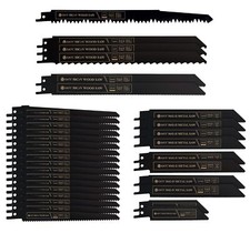 Reciprocating Saw Blades Set 9",6",4" Blades Metal and Wood Saw Blades and More