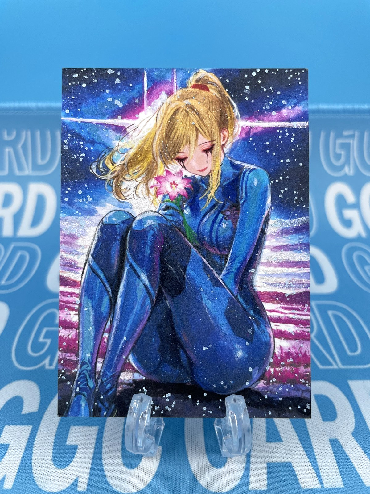 GGC Studio Metroid Samus Aran Artist Hand Drawn Auto Sketch Card 1/1
