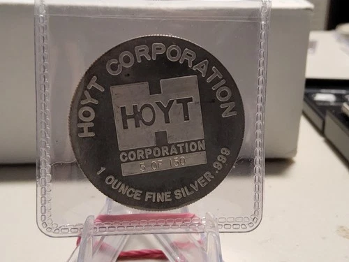 Hoyt Corporation 1oz Fine Silver Commemorative Christmas Round /150