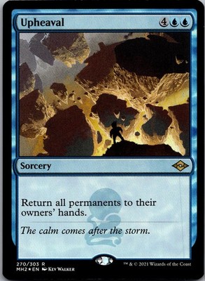 Upheaval 270 Rare Modern Horizons 2 Magic: The Gathering Foil Lightly Played