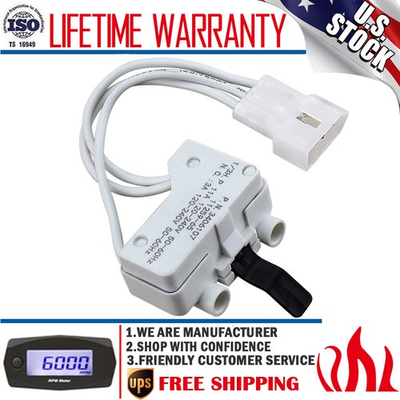 #ad #ad 3406107 Dryer Door Switch For Whirlpool Kenmore Maytag Roper Admiral AP6008561 $7.99