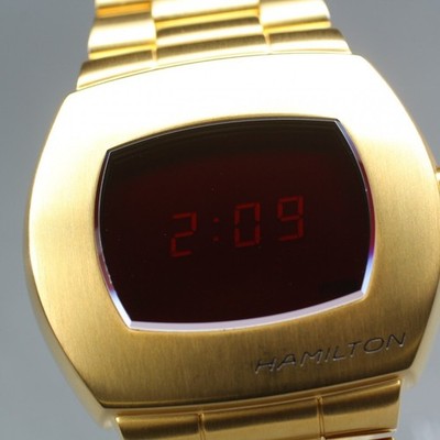 NEUWERTIG HAMILTON American Classic PSR H524240 Digital Quarz 40mm Herrenuhr