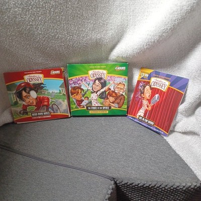 3 CD Sets (7 CDs)Adventures In Odyssey Focus On Family Audio Drama, 19 Episodes