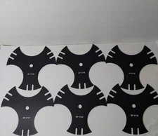 6PK 781-0748-0637 Star Edger Blades for Craftsman Troy-Bilt MTD 9" Edger 3-Sided