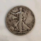 1945 Liberty Walking Half Dollar 50C Circulated Business Strike Uncertified