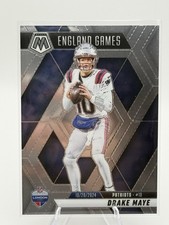 2025 Panini Mosaic Drake Maye # 258 London England Games