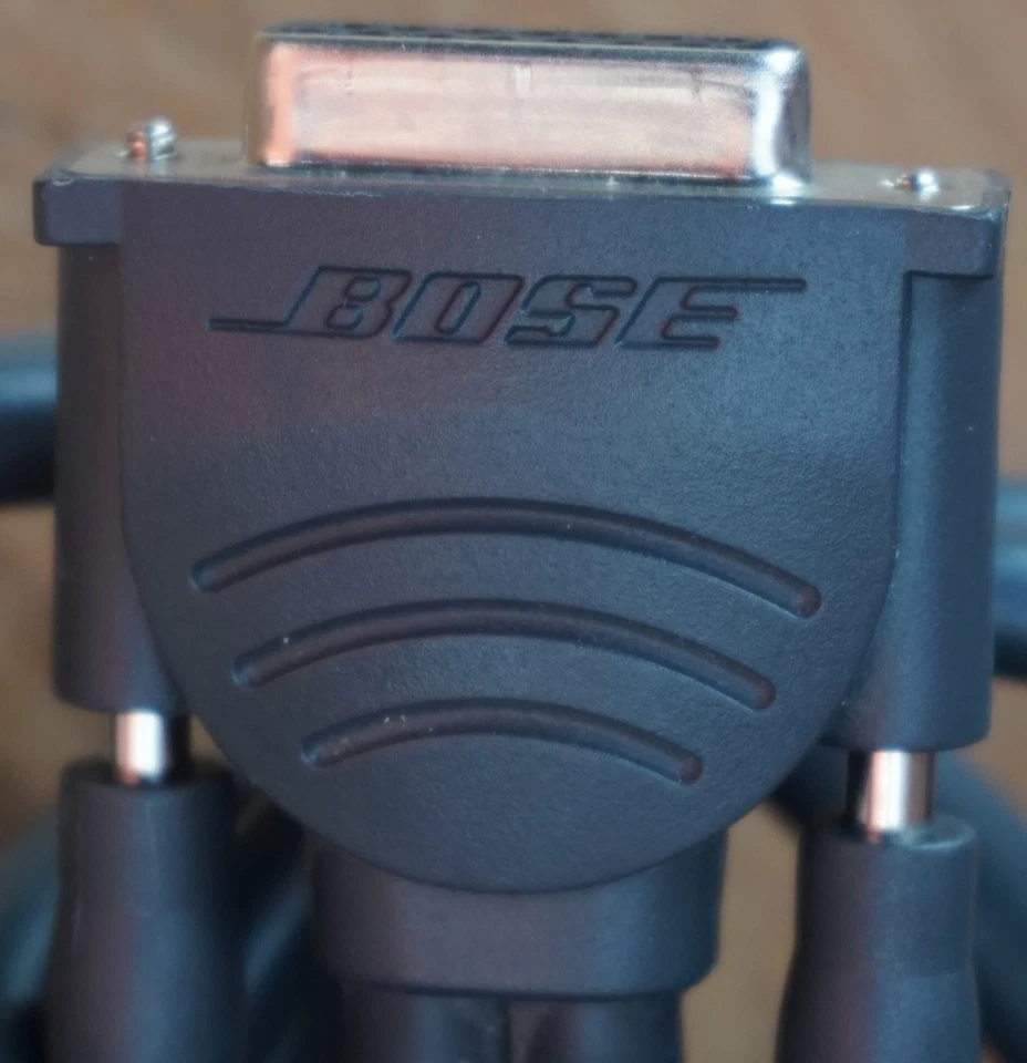 Câble de liaison Bose 3-2-1 321 Series II Media Center Acoustimass 15 broches type D, OEM - Photo 1/4