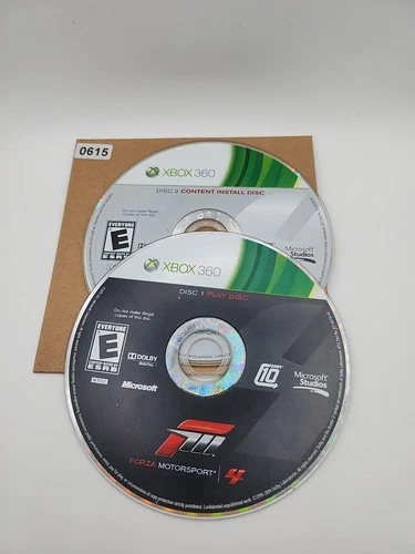 XBOX 360 FORZA Motorsport 4 (2 Discs)  Discs Only NO Usps TRACKING