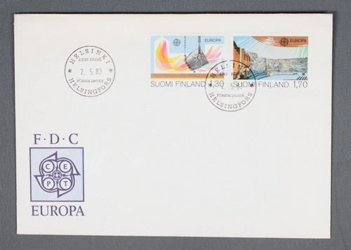 MayfairStamps Finland FDC 1983 Europa Dual First Day Cover aaw_31871