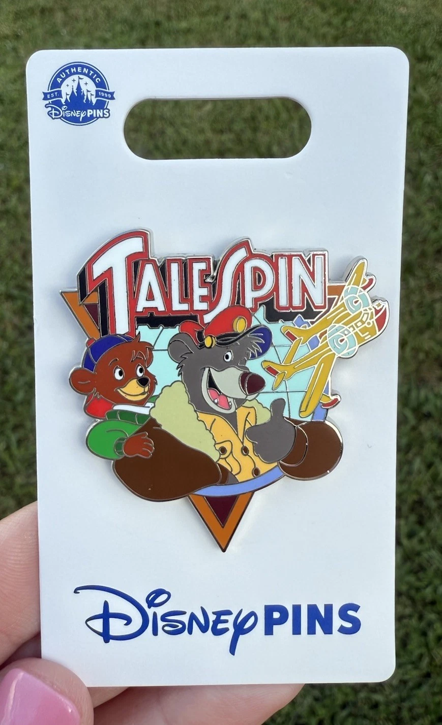 Disney Parks - TaleSpin - Baloo and Kit Cloudkicker - OE Pin