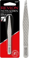 Slanted Tip Tweezers for Men, Ultra- for Precis Eyebrow