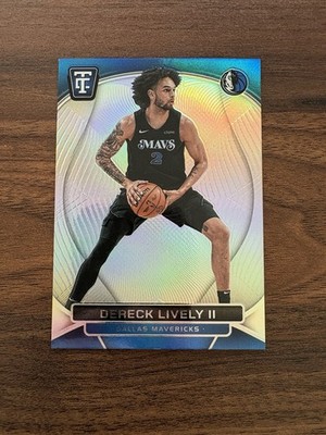 Dereck Lively II Silver Mirror 2024-25 Panini Totally Certified #68 NM