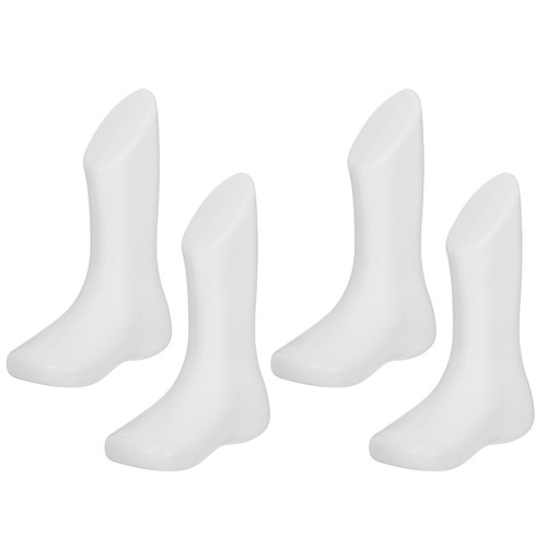 4 Stück Socken Ständer Simulation Fuß Form Kleid Schaufensterpuppe für Kinder Schuhregal - Bild 8 von 20