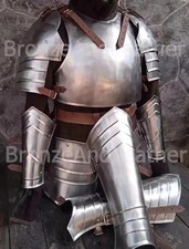 full set Knight Medieval Armor Costume Role Play Cosplay Body Armour