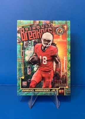 2024 Topps Resurgence - Circuit Breakers Marvin Harrison Jr. #CB-1 Aqua /249