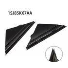 Left+Right Window Fender Side Mirror Corner Molding Trim For Fiat 500 2012-2019